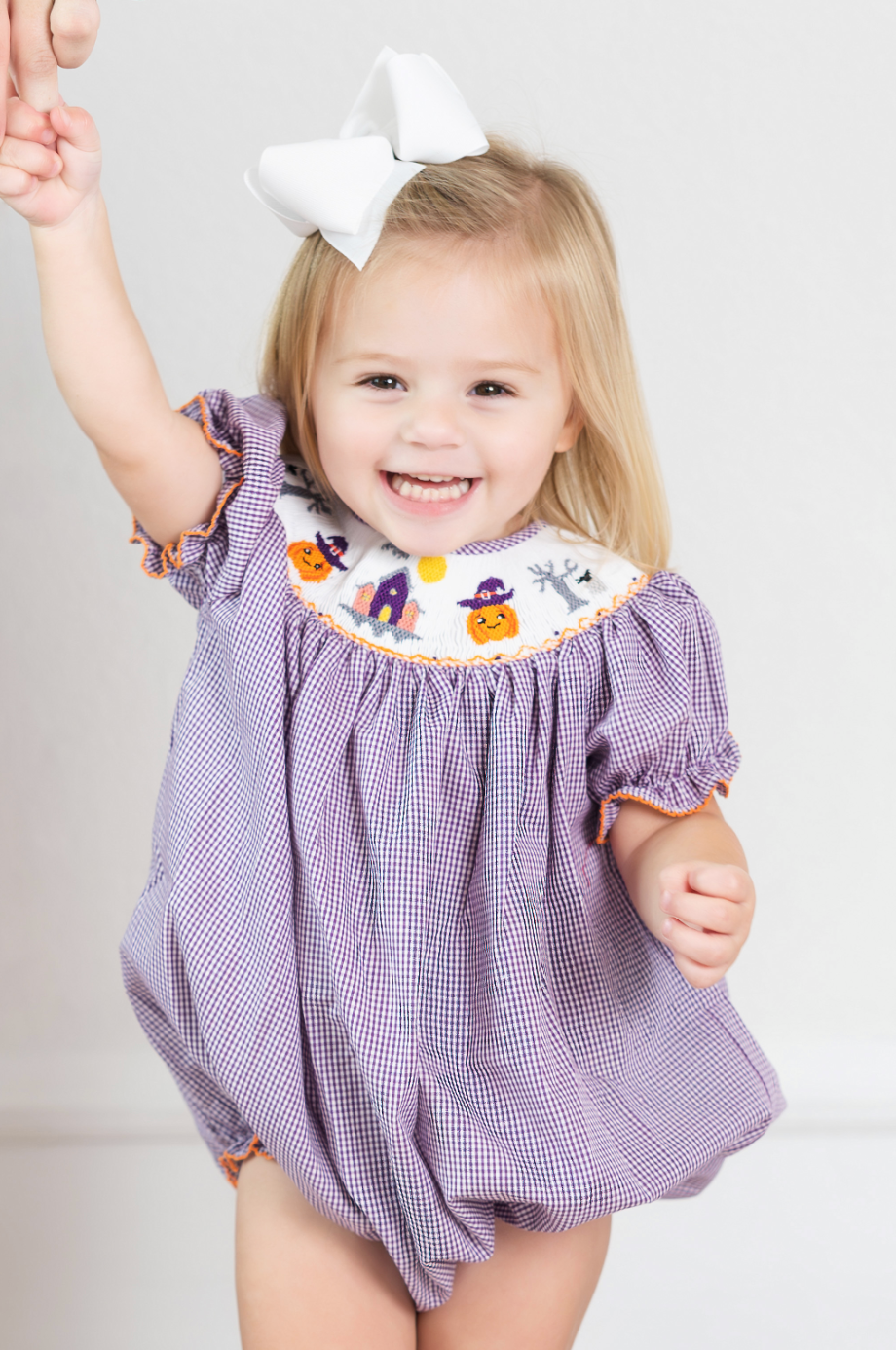 Smocked Halloween Bishop Bubble