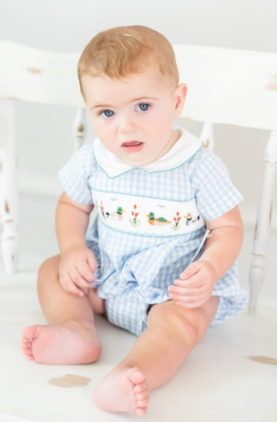 Smocked Mallard Blake Bubble