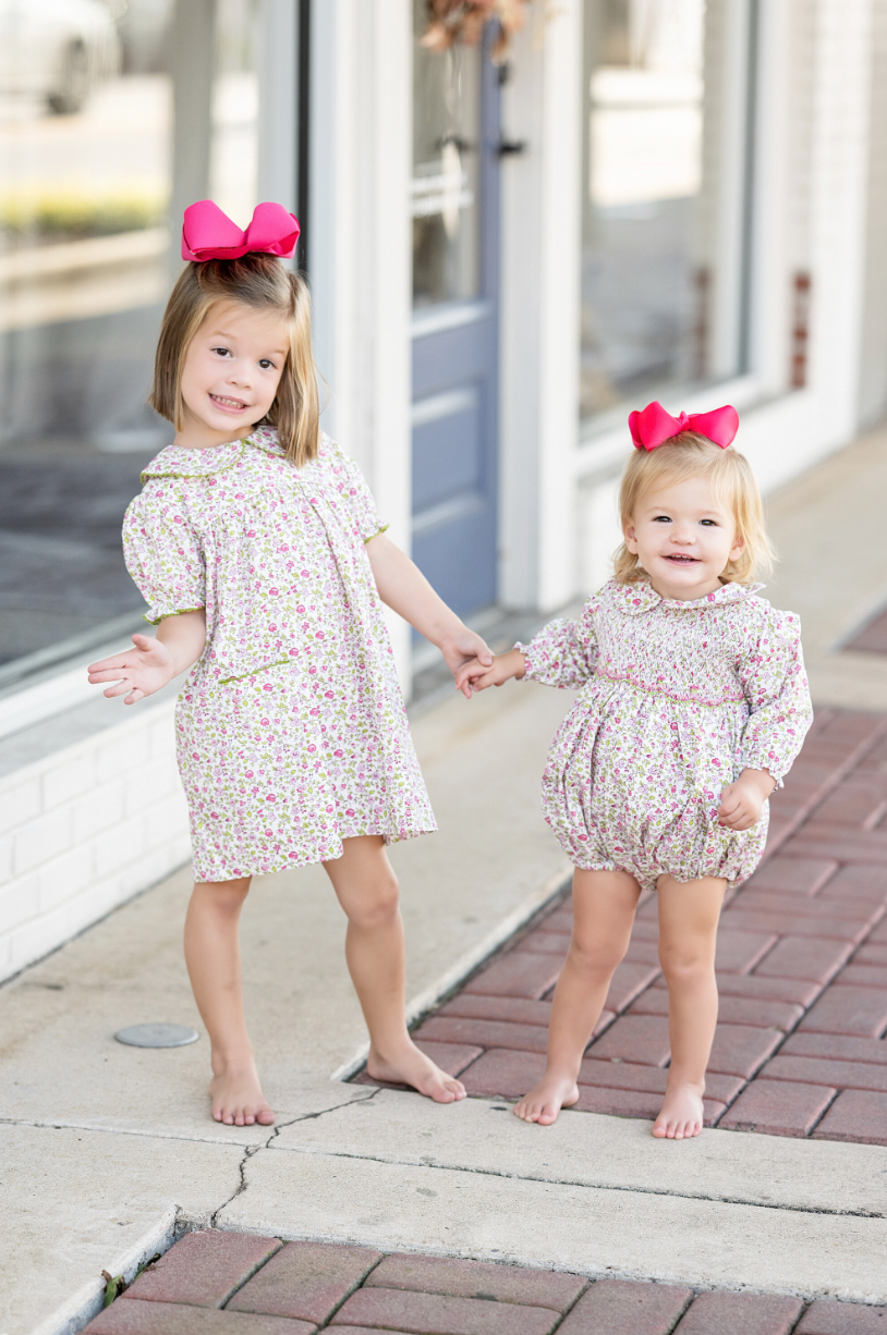 Fuchsia Flower Reagan Dress