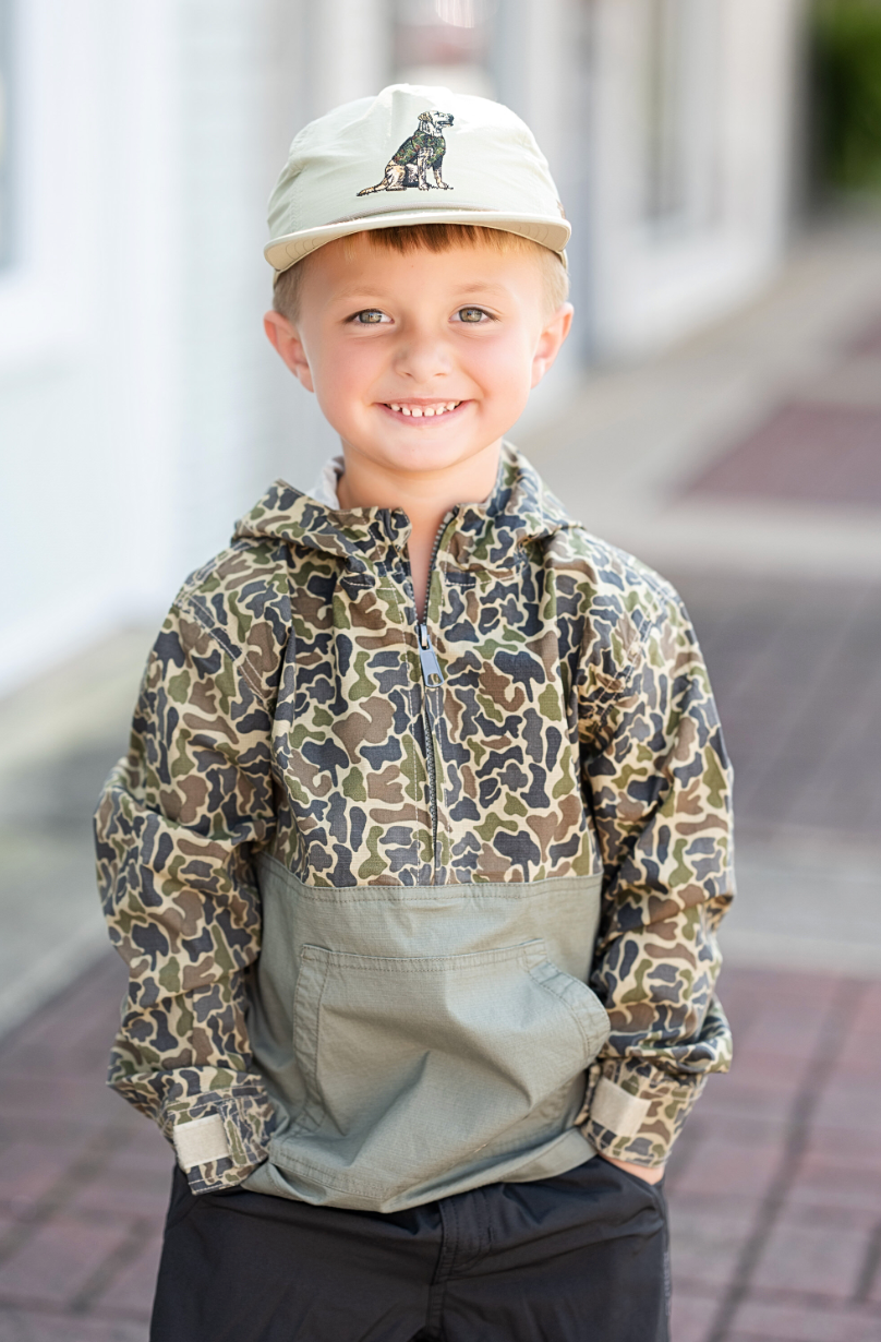 Boys Ridge Anorak Vintage Camo