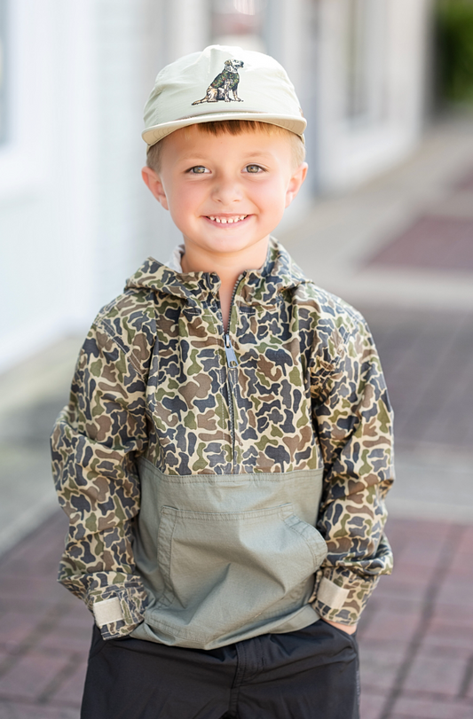 Boys Ridge Anorak Vintage Camo