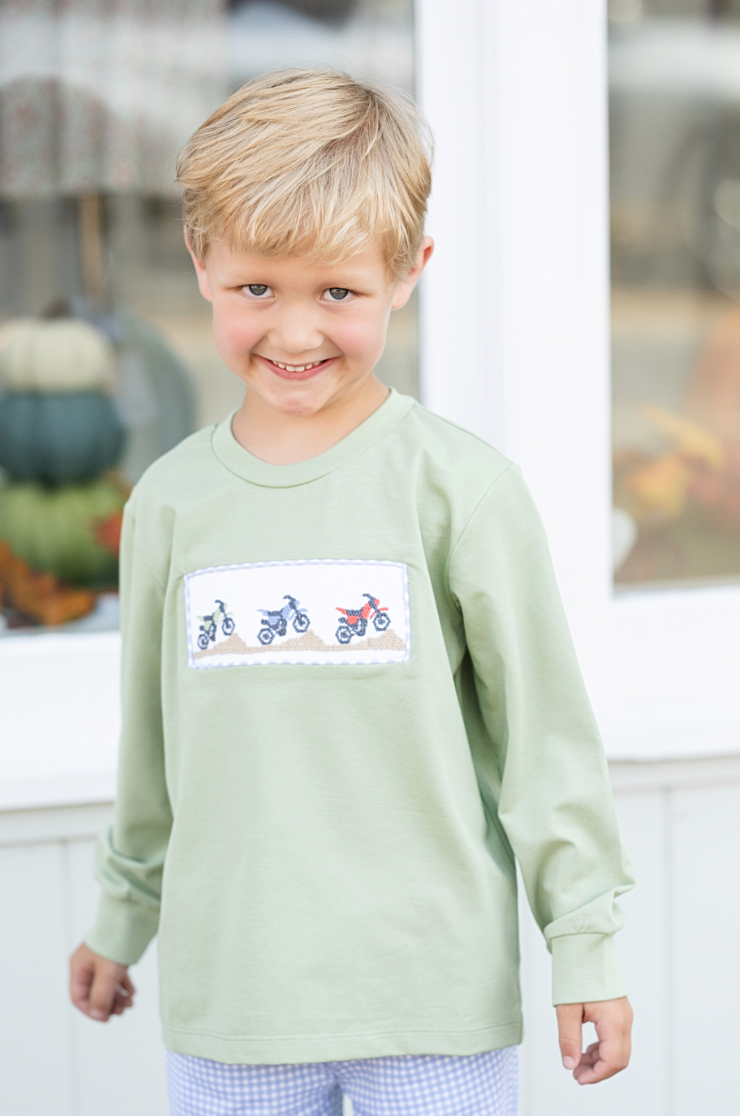 Motocross Smocked Jogger Pant Set