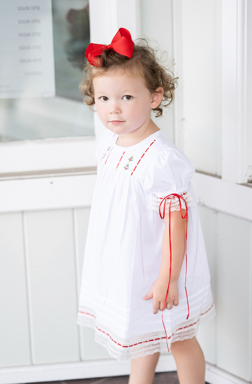 Mabel Stitched Lace Dress