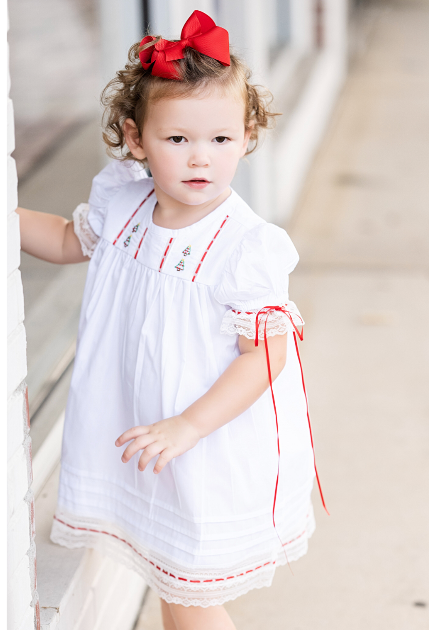 Mabel Stitched Lace Dress