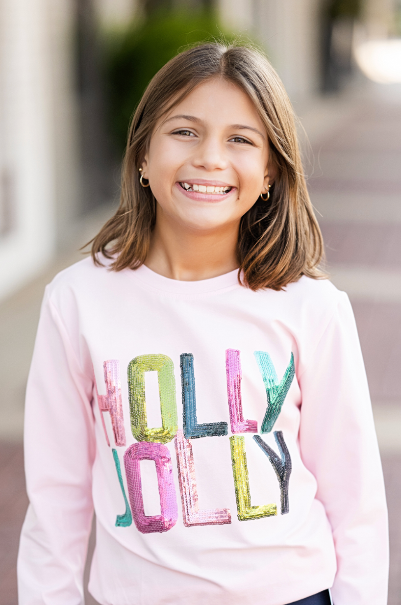 Holly Jolly Sequin Top