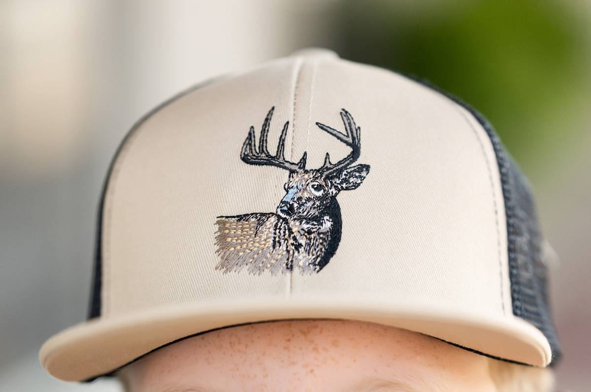 Boys Buck Trucker Hat