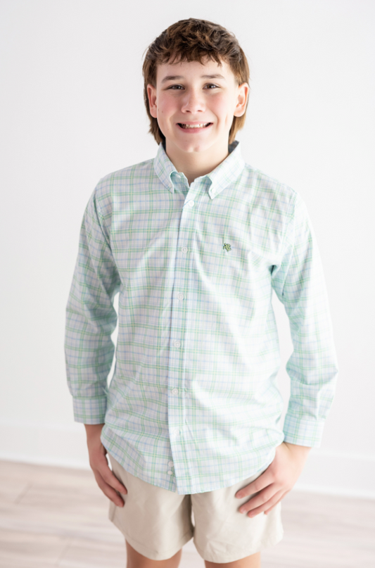 Roscoe Performance Button Down Shirt