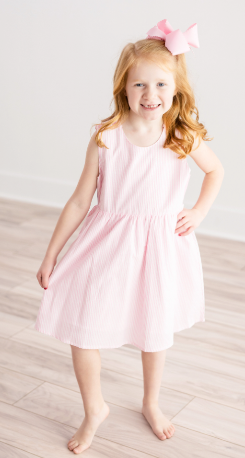 Sunny Seersucker Dress