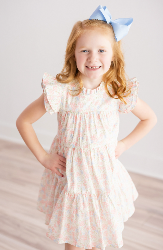 Floral Carly Tiered Dress