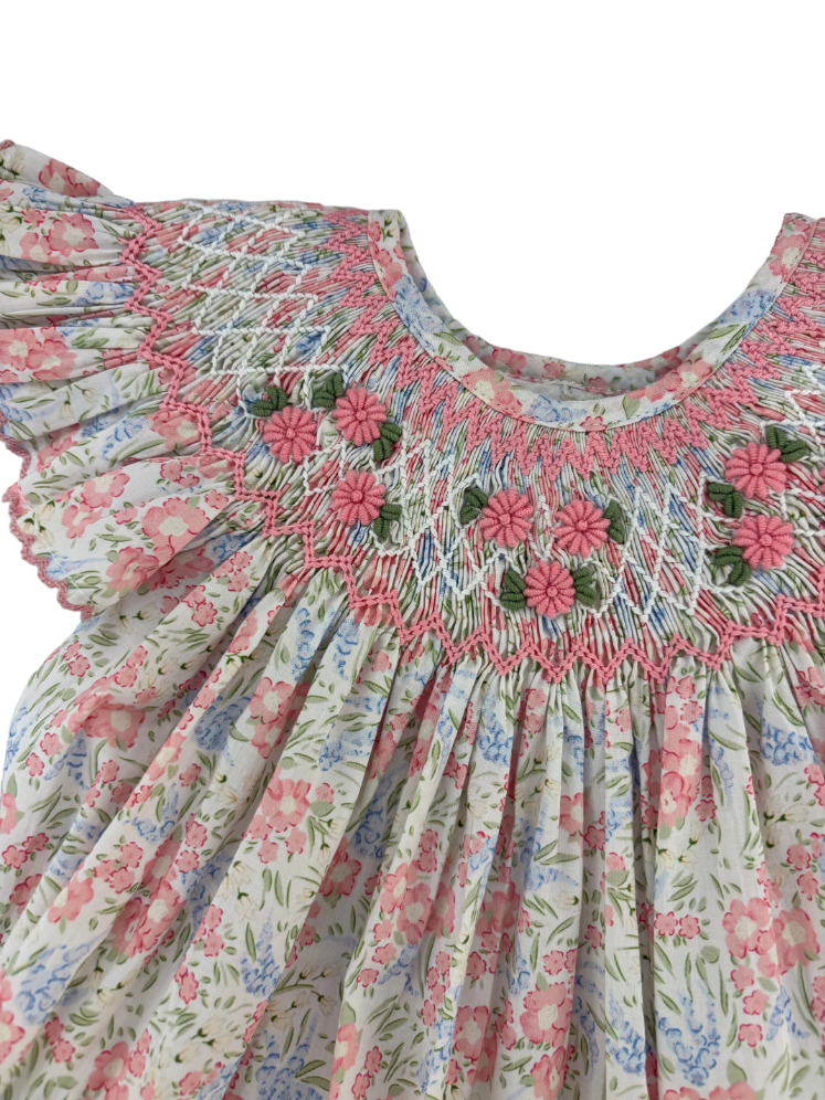 Madison Smocked Bloomer Set