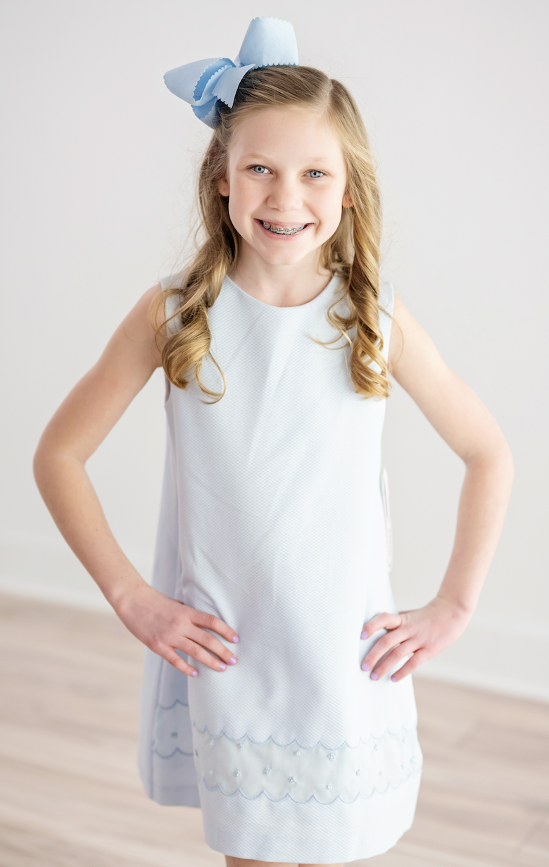 Pique A Line Dress