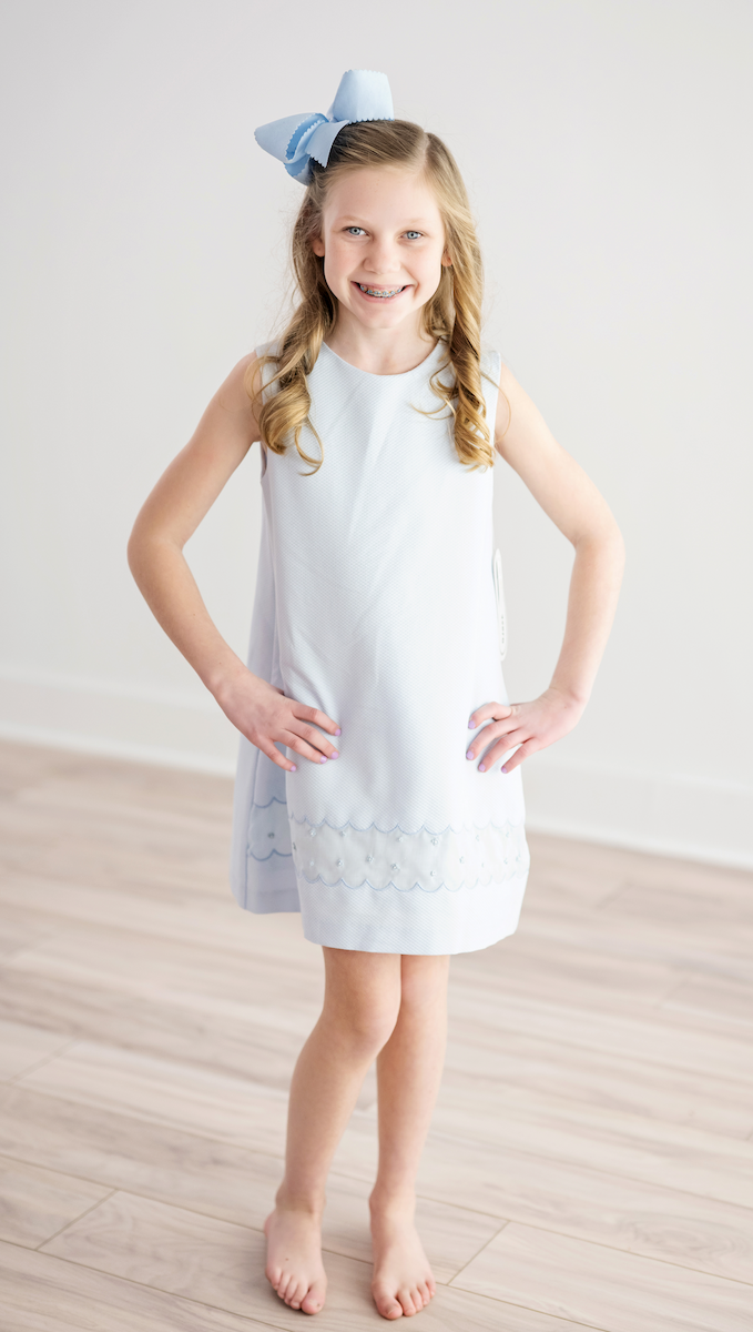 Pique A Line Dress