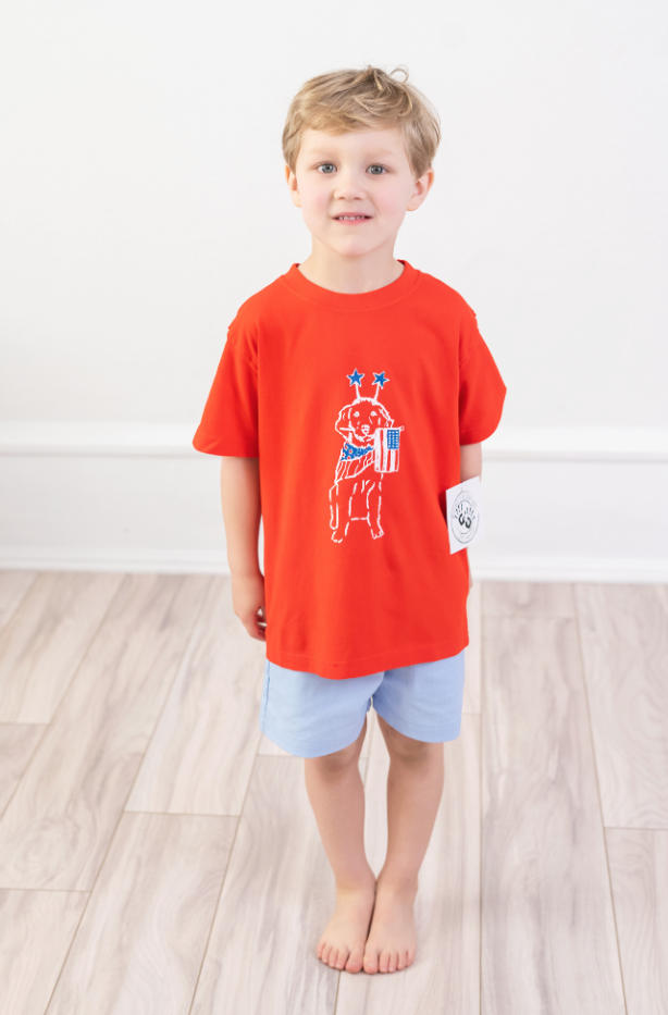 Patriotic Dog T-Shirt