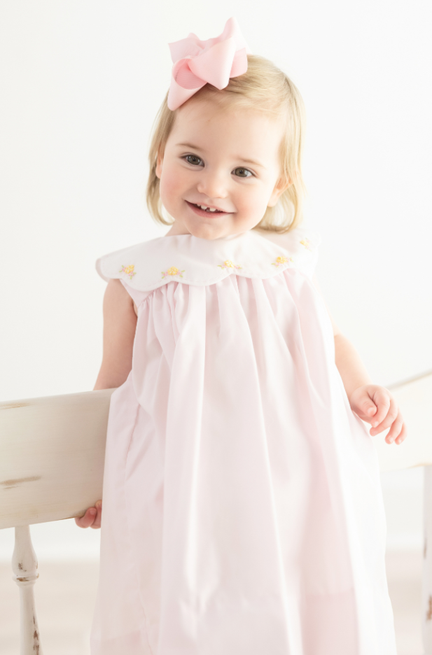 Floral Scalloped Dress