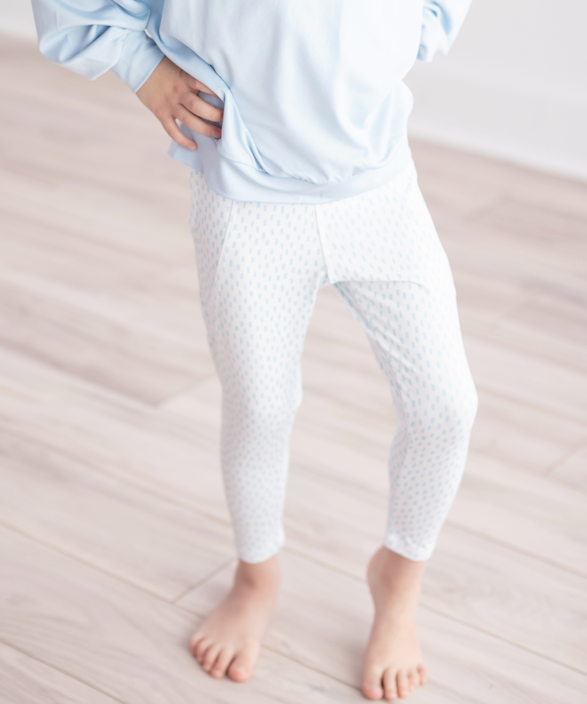 Aqua Dot Leggings
