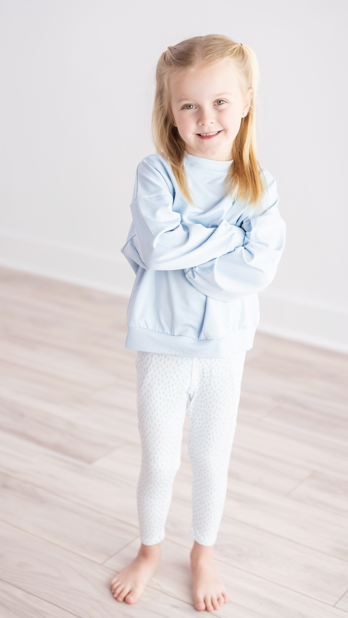 Aqua Dot Leggings