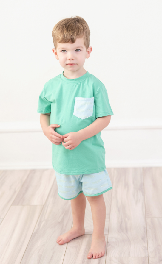 A Little Snappy Beckham Playsuit