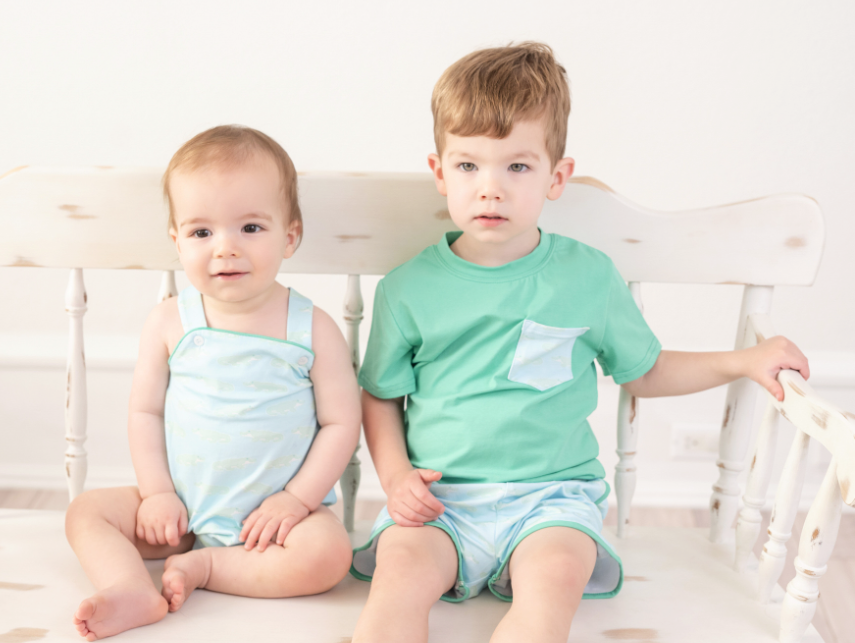 A Little Snappy Beckham Playsuit