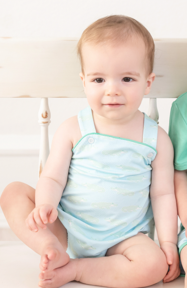 A Little Snappy Silas Sunsuit