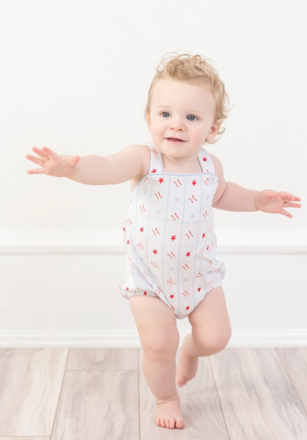 Little League Silas Sunsuit