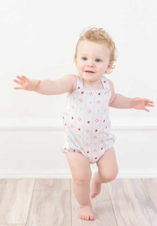 Little League Silas Sunsuit