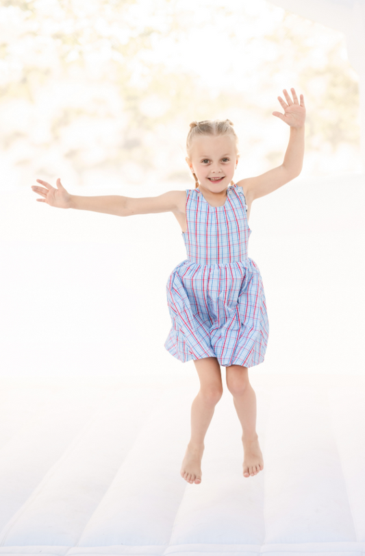 Crisscross Back Dress