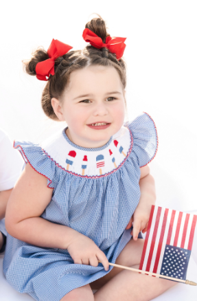 Popsicle Smocked Bishop Dress