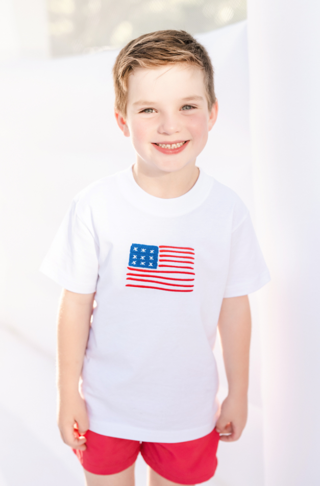 American Flag Tee