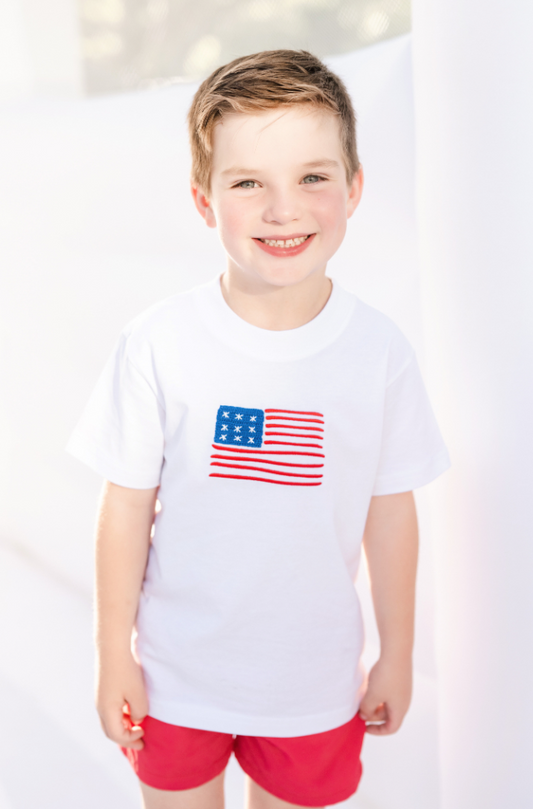 American Flag Tee