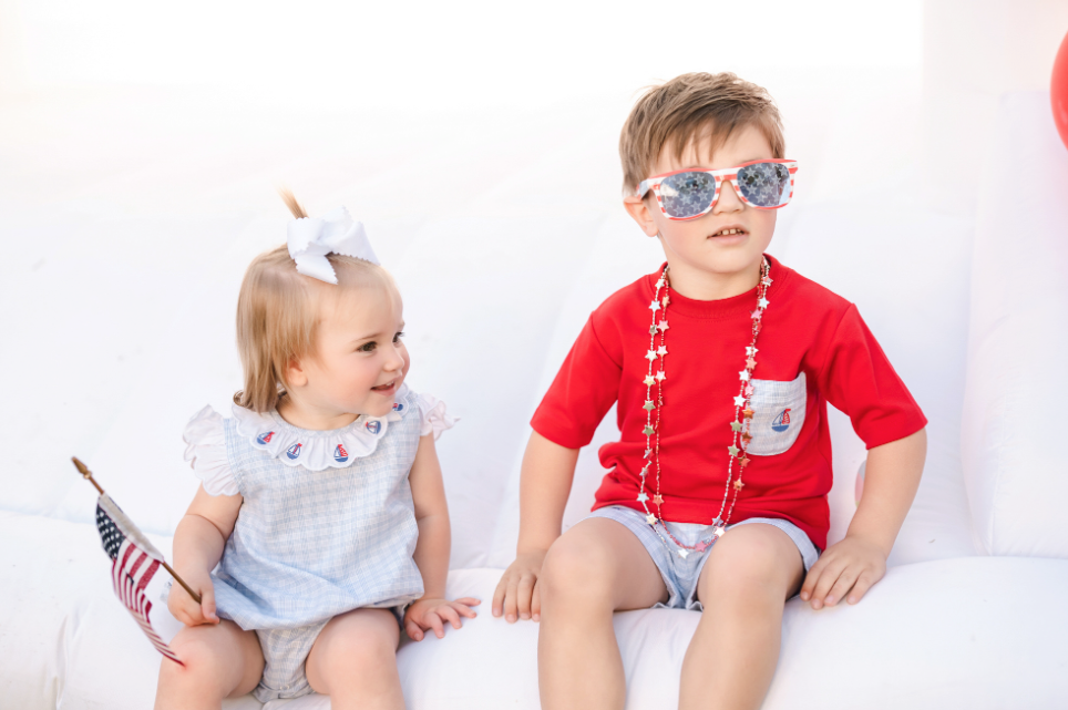Sailboat Dallas Short Set