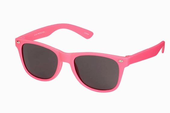 Kids Soft Neon Sunglasses