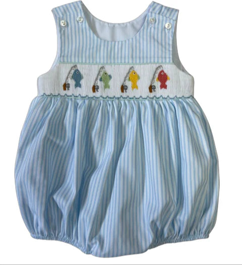 Ted Fish Smocked Bubble