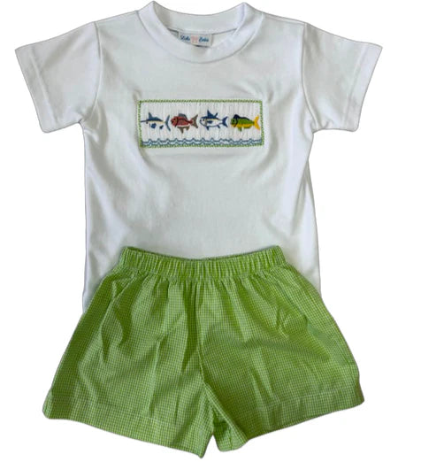 Tom Coastal Fish Short Set