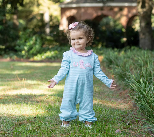 Western Ruffle Romper
