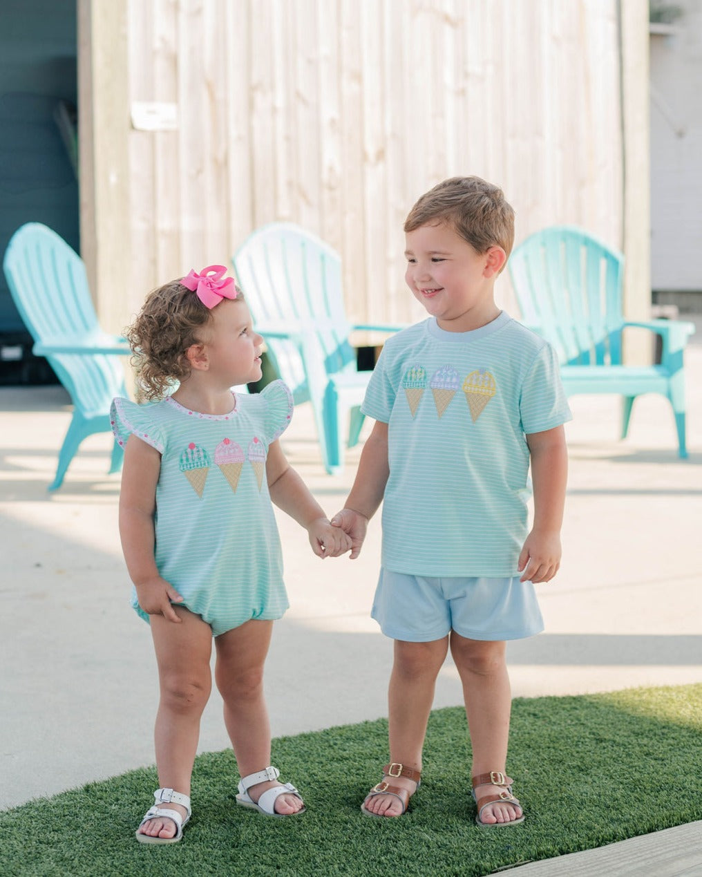 Triple Scoop Short Set