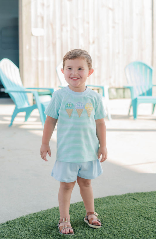 Triple Scoop Short Set