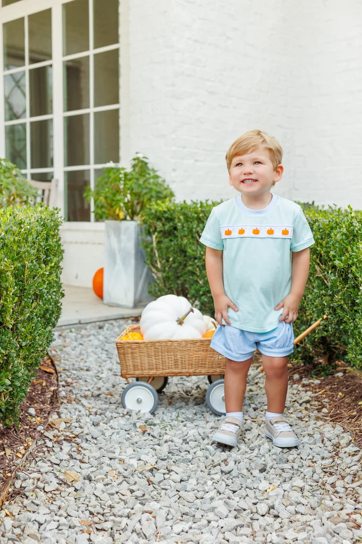 Pumpkin Rowe Banded Short Set