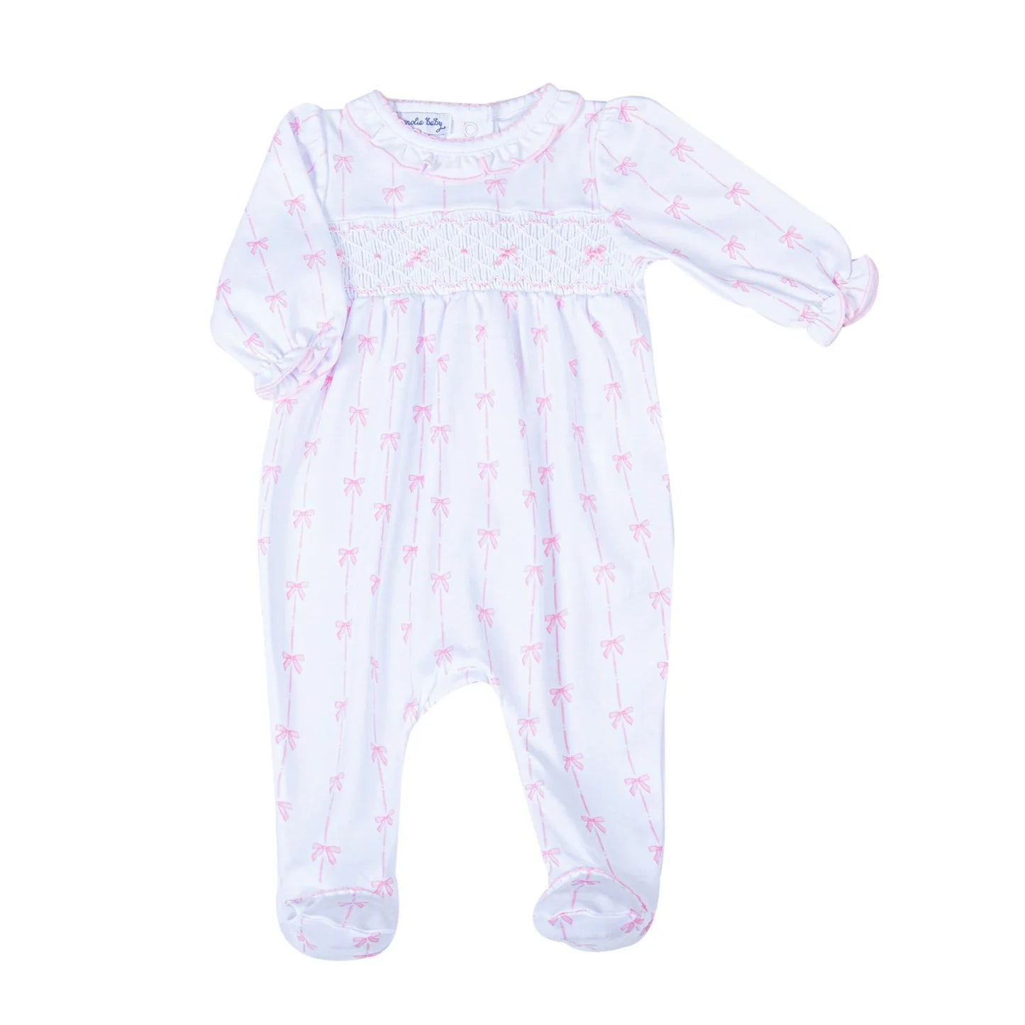 Amelia's Classic Smocked Footie