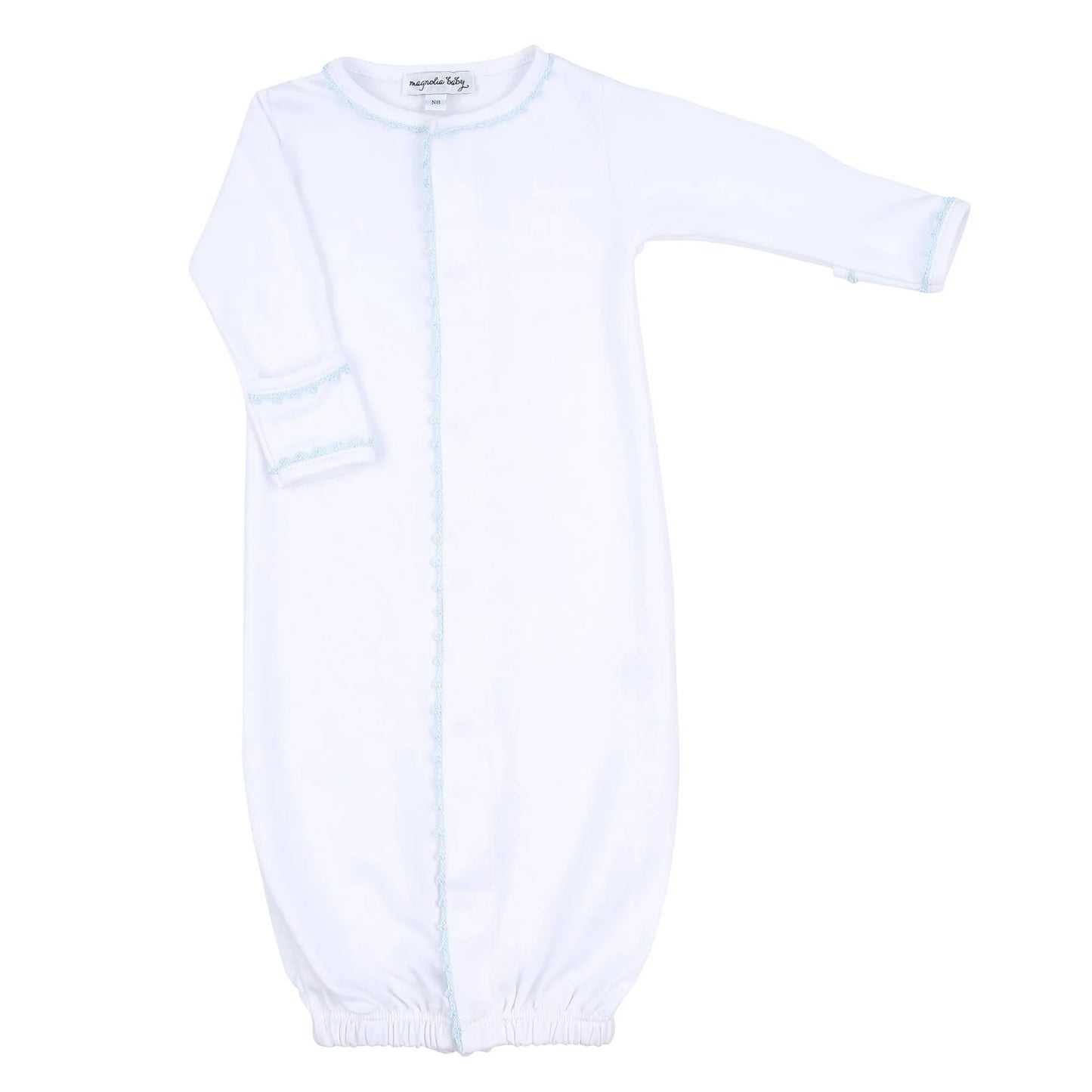 Baby Joy Crochet Trim Converter Gown