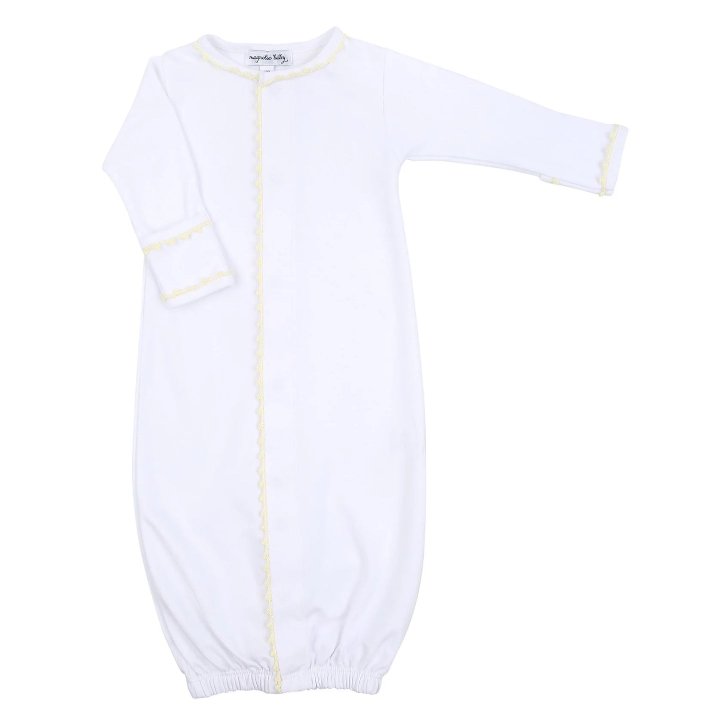 Baby Joy Crochet Trim Converter Gown