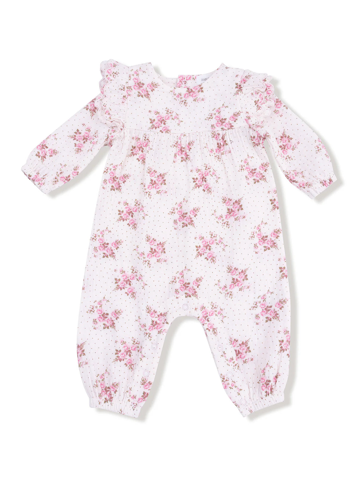 Belle Rosette Dot Romper