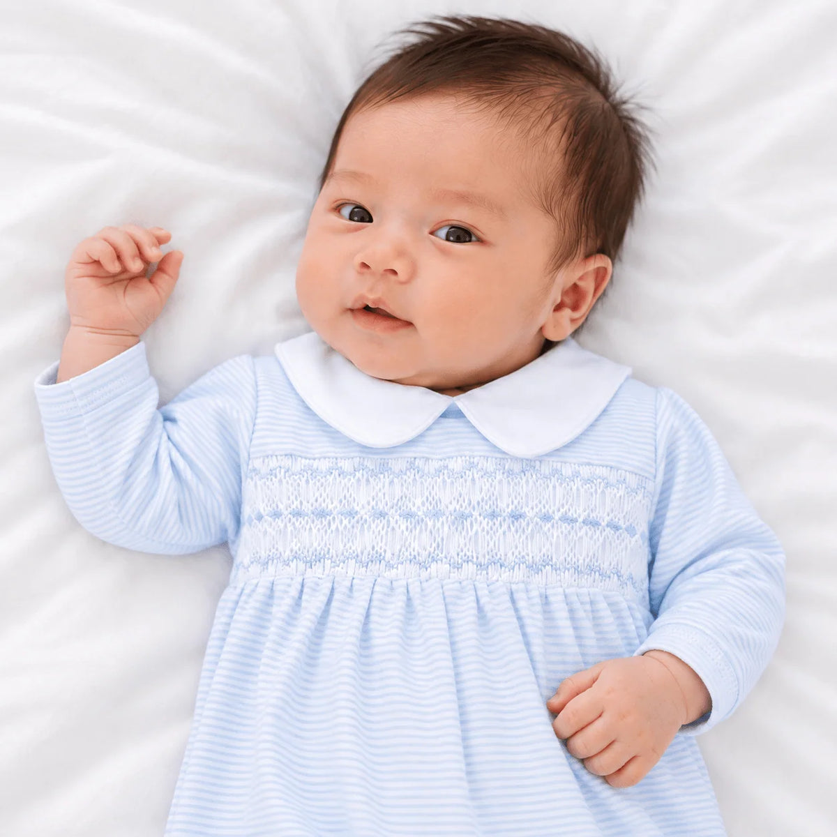 Benjamin Smocked Gown