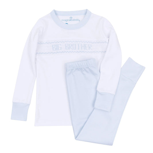 Big Brother Smocked Pajamas
