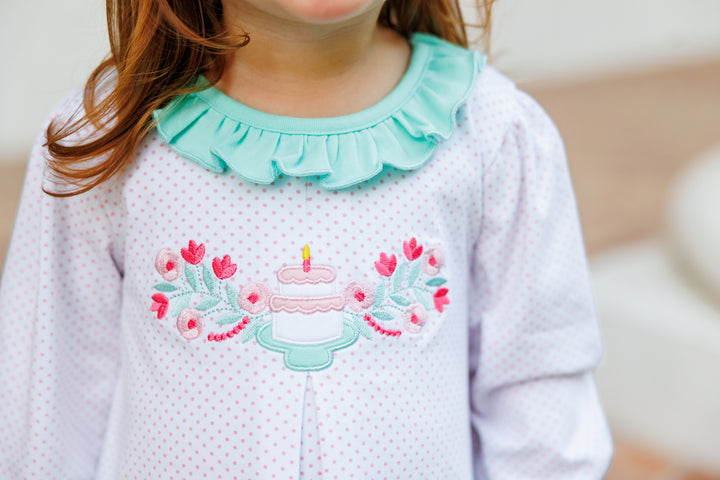 Birthday Ruffle Bloomer Set