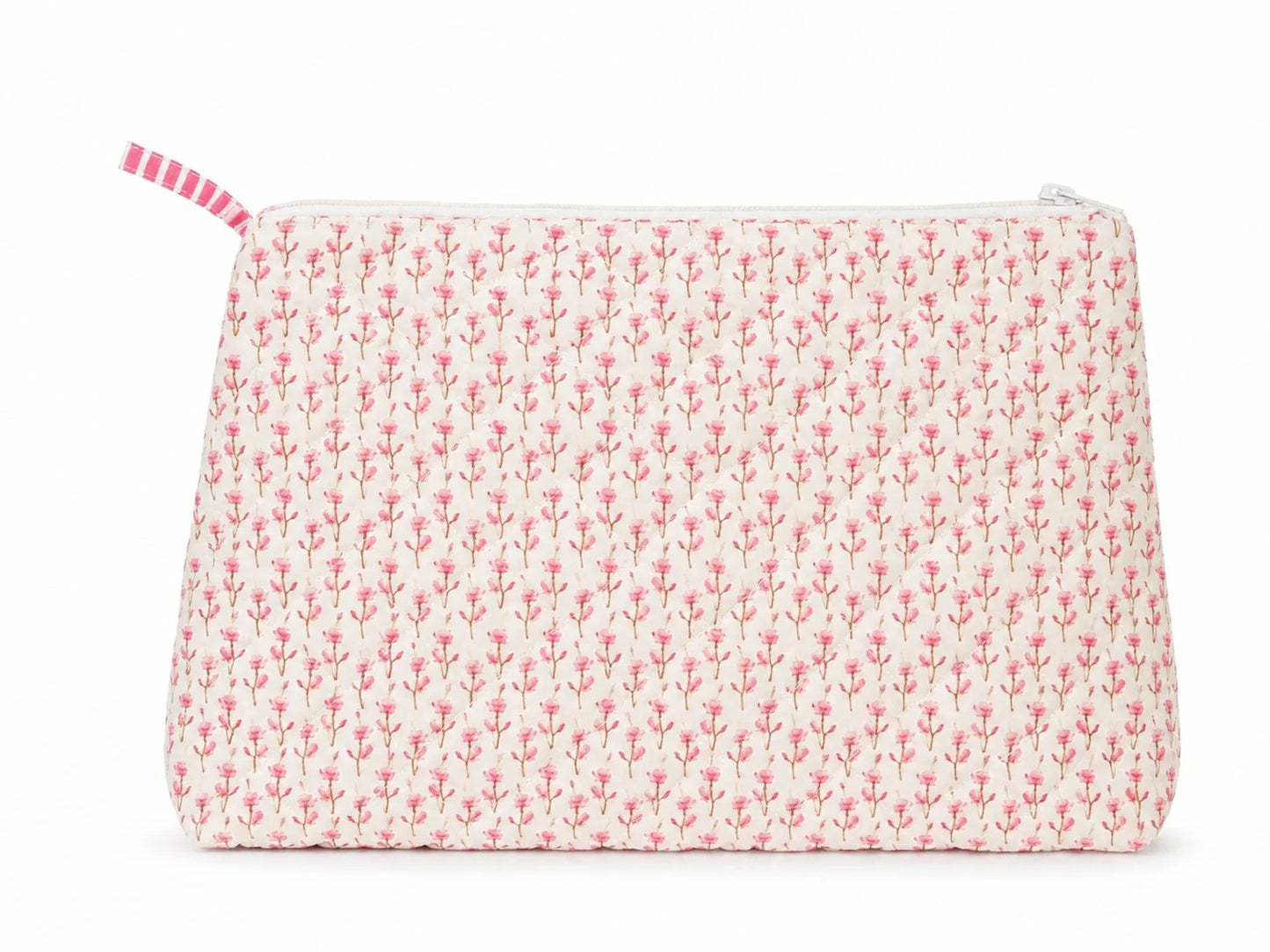Large Bloom Floral Cosmetic Bag