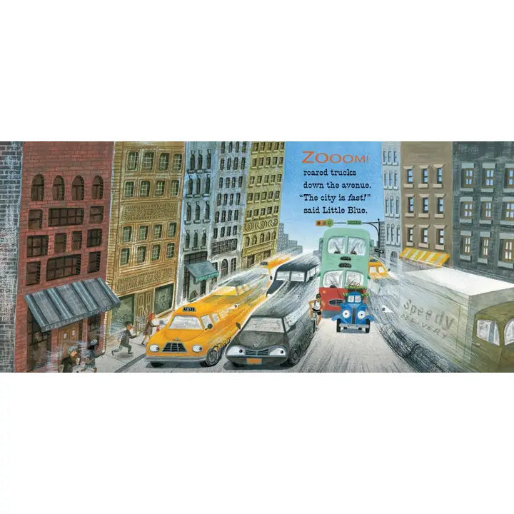 Little Blue Truck Leads the Way Board Book