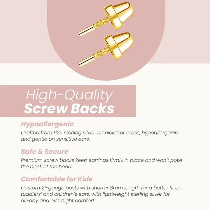 14K Gold-Plated Pearl Earrings