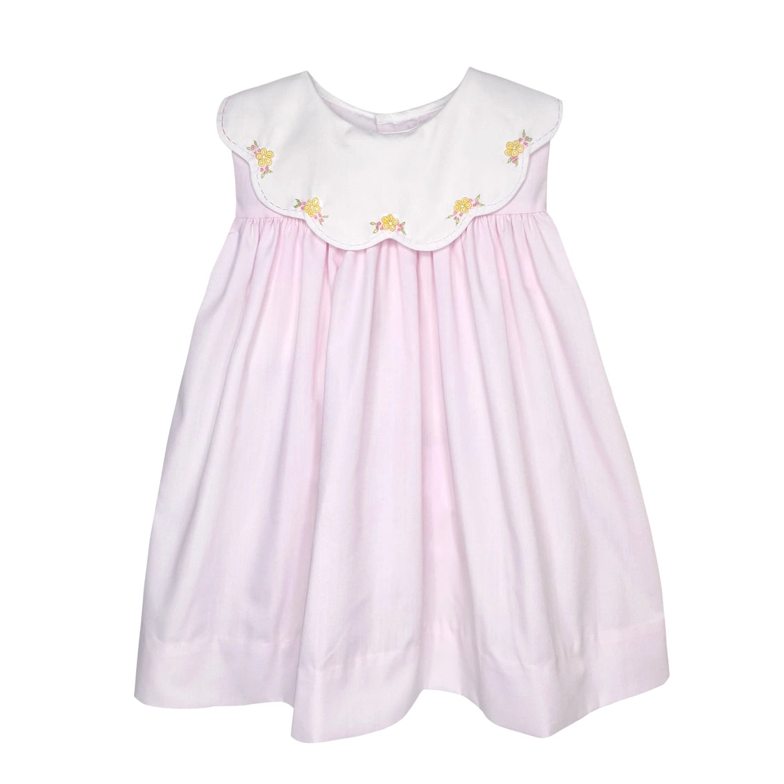 Floral Scalloped Dress