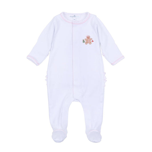 Frosted Wonderland Ruffle Footie