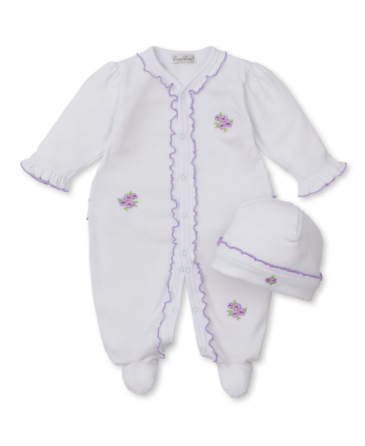 Roses and Blooms Footie Set